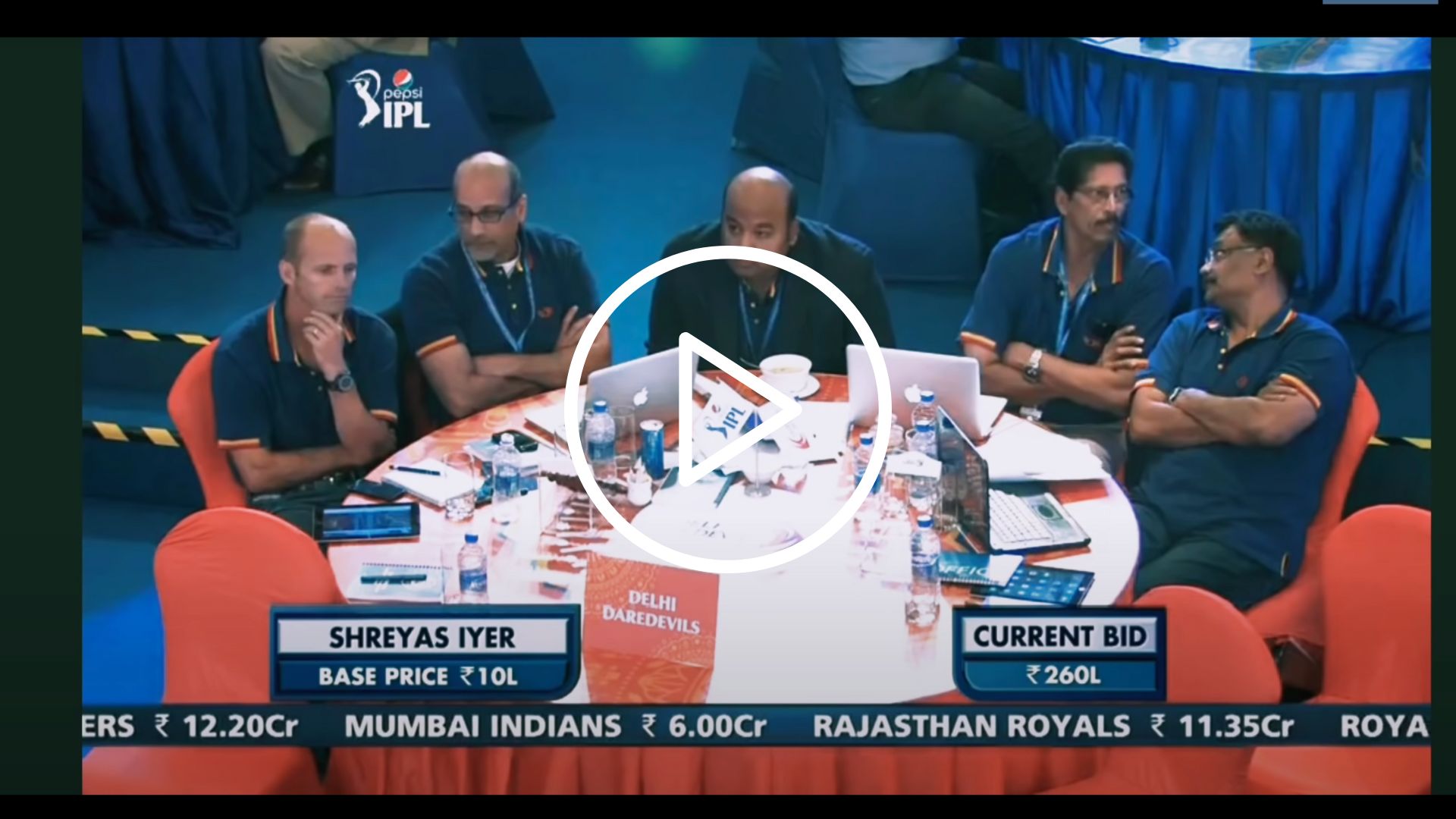 [Watch] When Shreyas Iyer Went Under The Hammer To Cause Bidding War Between MI, KKR & DC